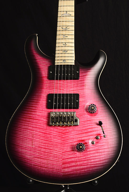 Paul Reed Smith Wood Library Custom 24-08 Satin Brian's Limited Bonnie Pink Smokeburst-Electric Guitars-Brian's Guitars