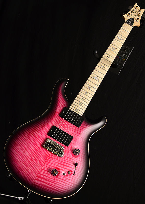 Paul Reed Smith Wood Library Custom 24-08 Satin Brian's Limited Bonnie Pink Smokeburst-Electric Guitars-Brian's Guitars