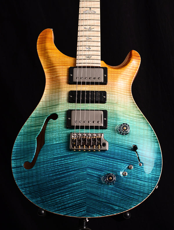 Used Paul Reed Smith Wood Library Artist Special Semi-Hollow Brian's Guitars 10th Anniversary Limited Beach Fade
