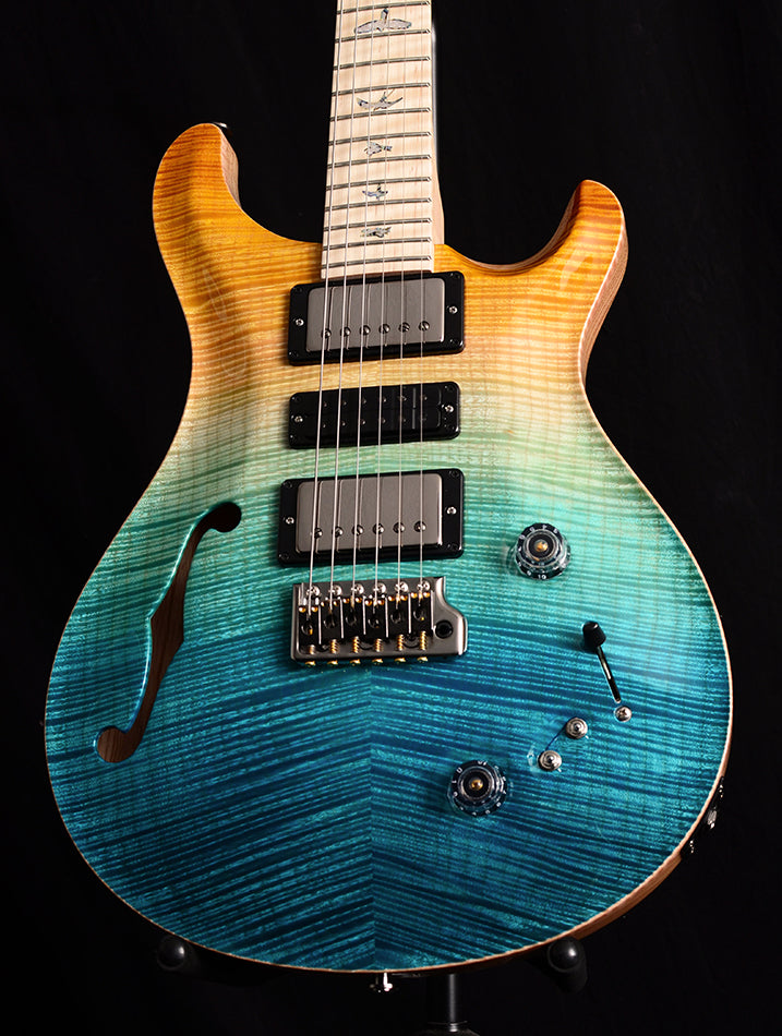 Paul Reed Smith Wood Library Artist Special Semi-Hollow Brian's Guitars 10th Anniversary Limited Beach Fade