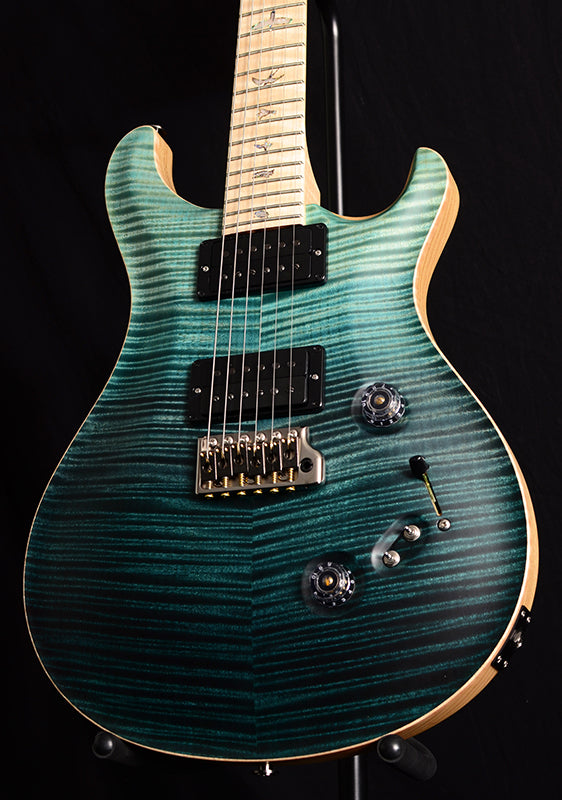 Used Paul Reed Smith Wood Library Custom 24-08 Satin Brian's Limited Teal Fade-Brian's Guitars