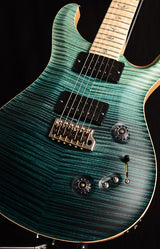 Used Paul Reed Smith Wood Library Custom 24-08 Satin Brian's Limited Teal Fade-Brian's Guitars