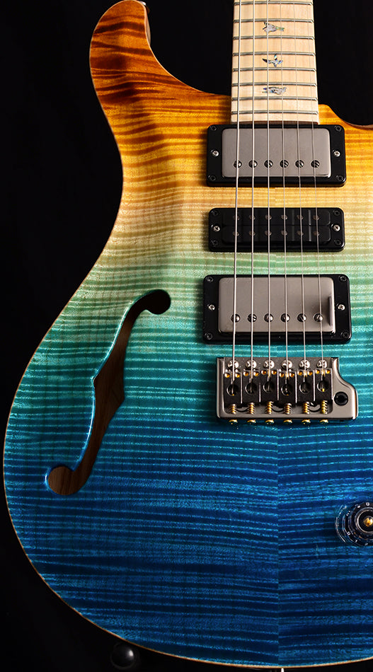 Paul Reed Smith Wood Library Artist Special Semi-Hollow Brian's Guitars 10th Anniversary Limited Beach Fade