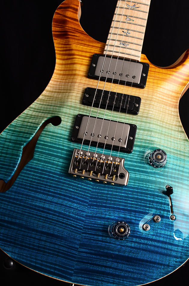 Paul Reed Smith Wood Library Artist Special Semi-Hollow Brian's Guitars 10th Anniversary Limited Beach Fade