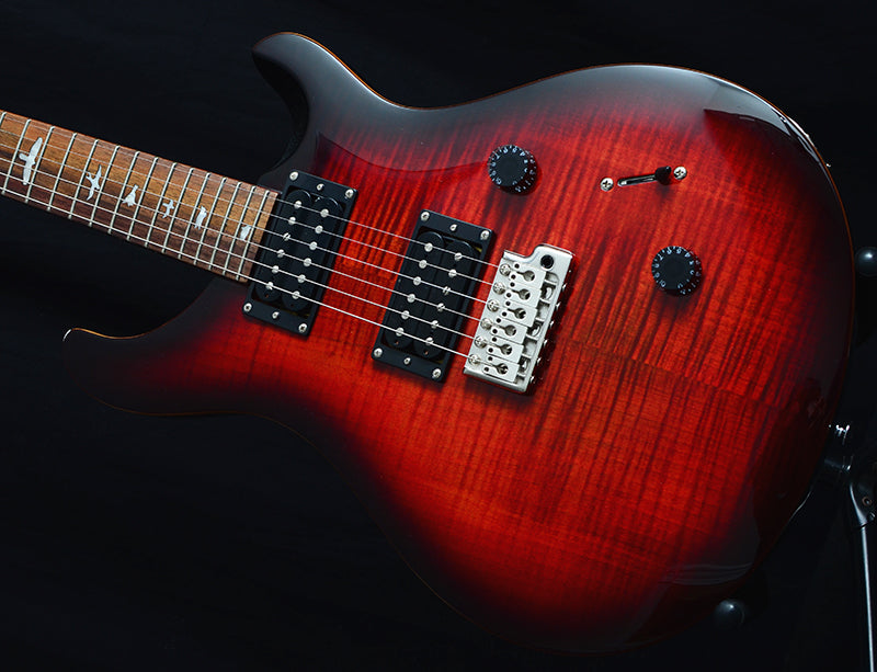 Paul Reed Smith SE Custom 24 Fire Red Burst-Brian's Guitars