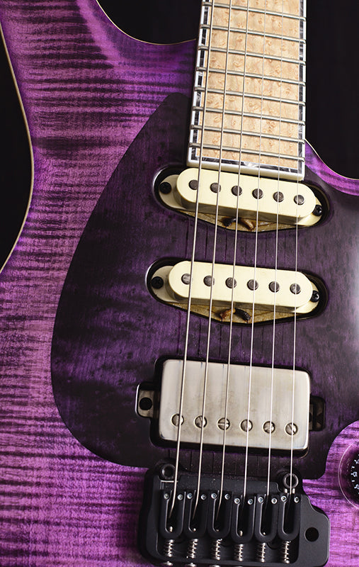 Mayones Regius 6 CoreGuard V24 Master Builder Collection Dirty Purple-Brian's Guitars