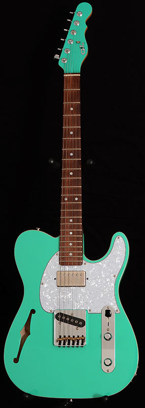 Used G&L ASAT Semi-Hollow Bluesboy BelAir Green-Brian's Guitars