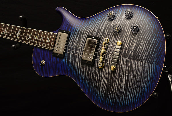 Used Paul Reed Smith Wood Library McCarty Singlecut 594 Satin Brian's Limited Charcoal Blue Burst-Brian's Guitars