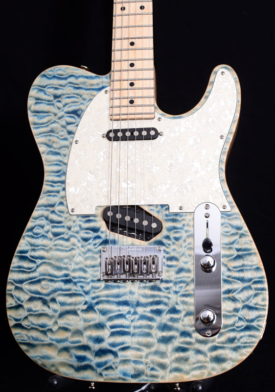 Tom Anderson Drop T Classic Hollow Shorty Natural Blue-Brian's Guitars