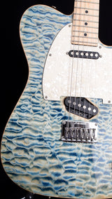 Tom Anderson Drop T Classic Hollow Shorty Natural Blue-Brian's Guitars