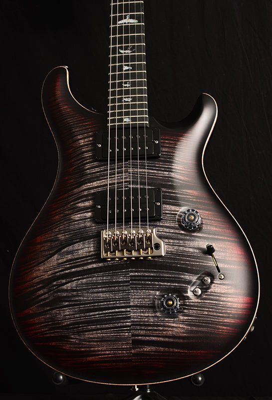 Used Paul Reed Smith Wood Library Custom 24-08 Satin Brian's Limited Charcoal Tri Color Burst-Brian's Guitars