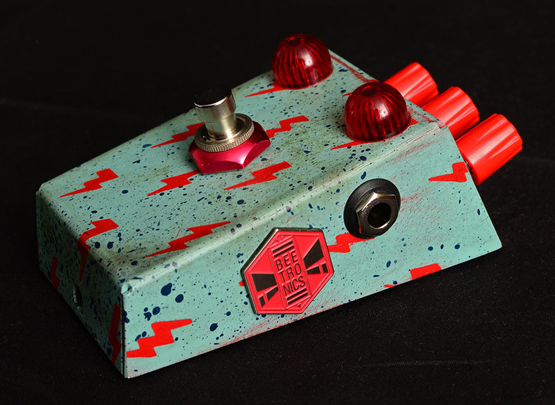 fat bee pedal Beetronics Fat Bee Overdrive Red Bolts
