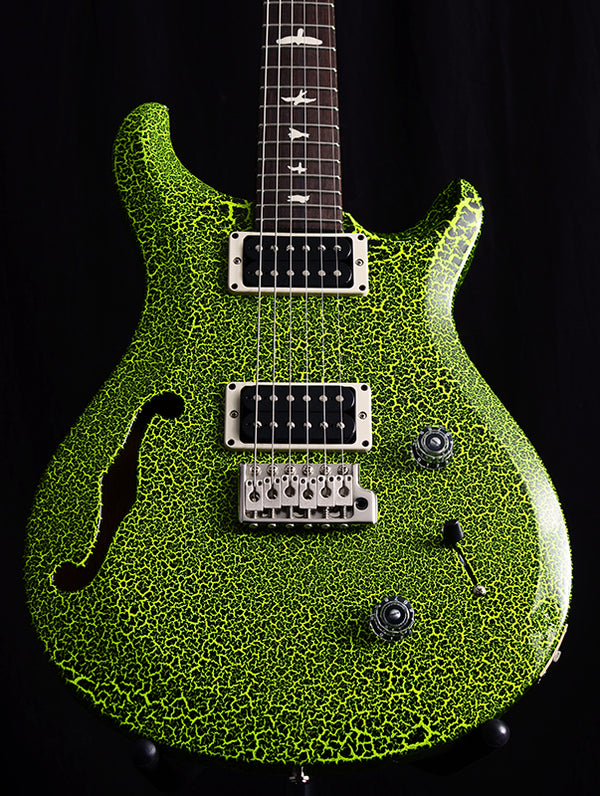 Used Paul Reed Smith S2 Custom 22 Semi-Hollow Green Crackle-Brian's Guitars