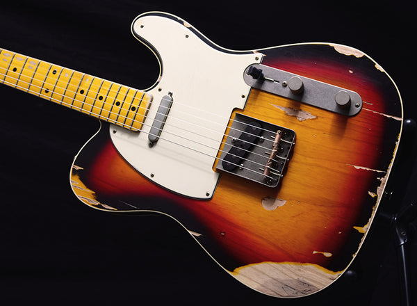 Nash T-63DB Double Bound 3 Tone Sunburst-Brian's Guitars