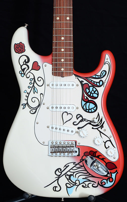 Fender MIM Jimi Hendrix Monterey Stratocaster-Brian's Guitars