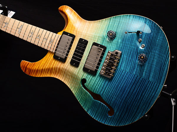 Paul Reed Smith Wood Library Artist Special Semi-Hollow Brian's Guitars 10th Anniversary Limited Beach Fade