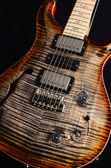 Paul Reed Smith Wood Library Special Semi-Hollow Brian's Limited Burnt Maple Leaf-Brian's Guitars