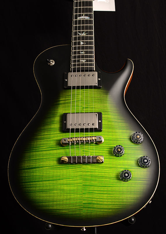 Used Paul Reed Smith Wood Library McCarty Singlecut 594 Satin Brian's Limited Eriza Verde Smokeburst-Brian's Guitars