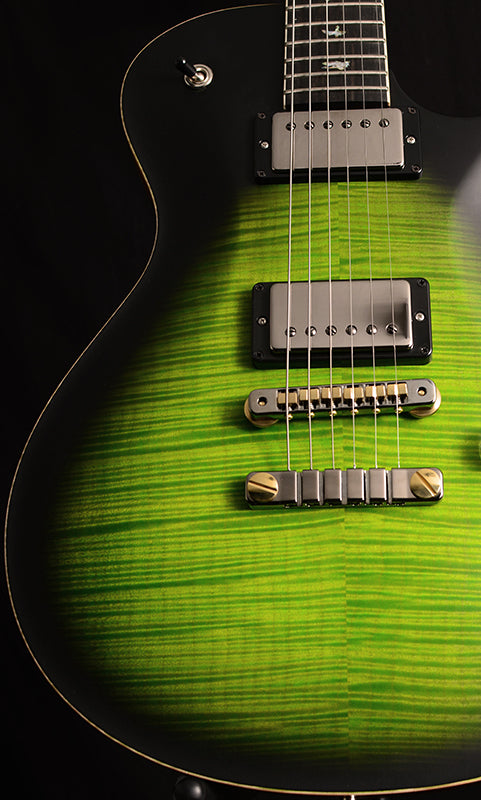 Paul Reed Smith Wood Library McCarty Singlecut 594 Satin Brian's Limited Eriza Verde Smokeburst-Brian's Guitars