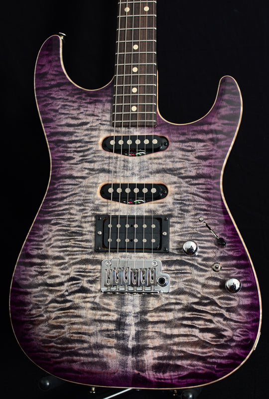 Tom Anderson Drop Top Natural Black Purple Burst-Brian's Guitars