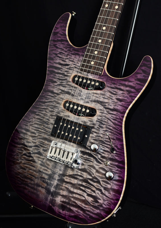 Tom Anderson Drop Top Natural Black Purple Burst-Brian's Guitars