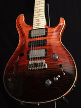 Paul Reed Smith Wood Library Special Semi-Hollow Brian's Limited Fire Red Black Fade-Brian's Guitars