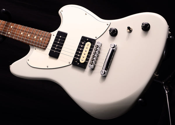 Fender Alternate Reality Powercaster White Opal-Electric Guitars-Brian's Guitars