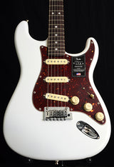 Fender American Ultra Stratocaster Arctic Pearl-Electric Guitars-Brian's Guitars