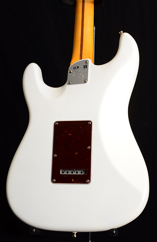 Fender American Ultra Stratocaster Arctic Pearl-Electric Guitars-Brian's Guitars