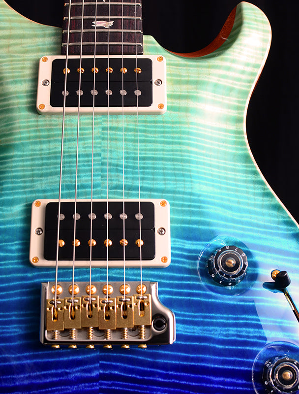 Paul Reed Smith Custom 22 Piezo Blue Fade-Brian's Guitars