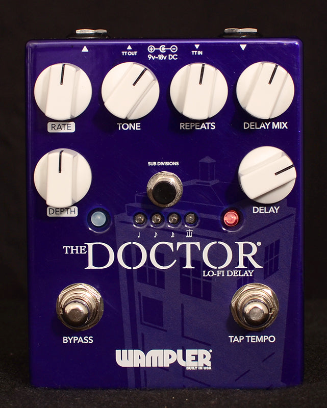 Wampler The Doctor LoFi Ambient Delay-Effects Pedals-Brian's Guitars