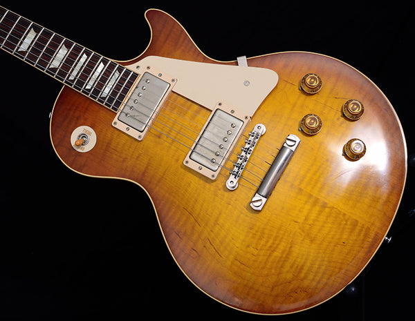 Used Gibson Custom Shop Les Paul 1959 Reissue R9 Iced Tea Burst-Brian's Guitars