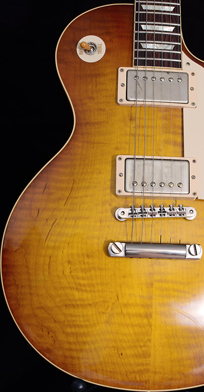 Used Gibson Custom Shop Les Paul 1959 Reissue R9 Iced Tea Burst-Brian's Guitars