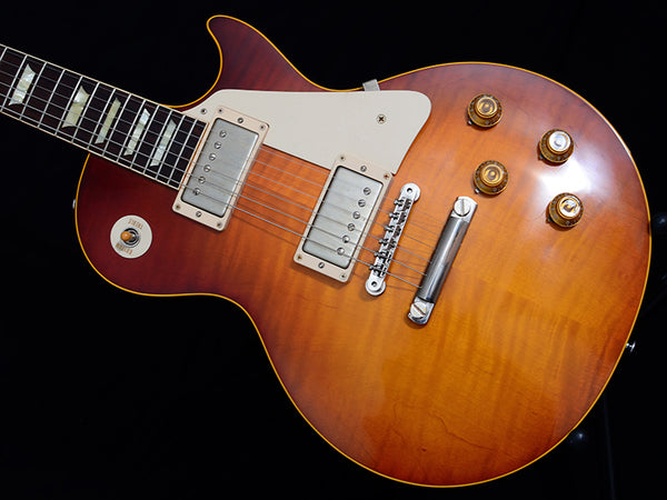 Gibson Custom Shop 1958 Reissue Les Paul Standard VOS R8 Limited Faded Orange Burst-Brian's Guitars