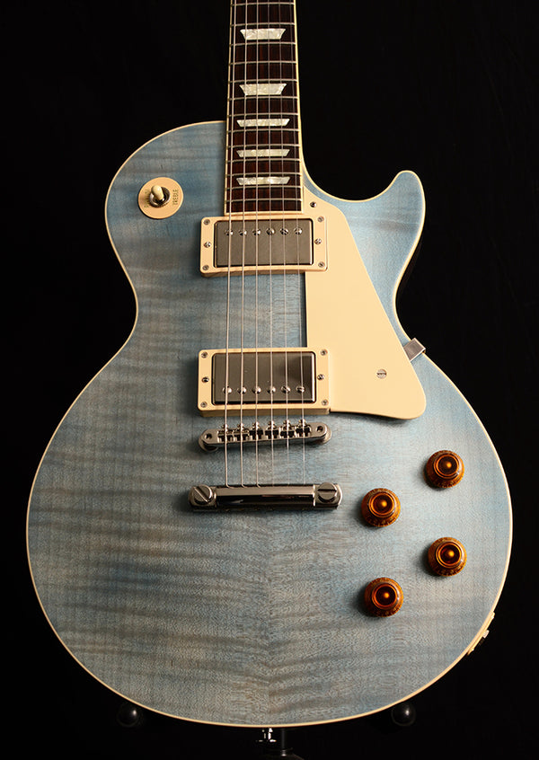 Used Gibson Custom Modern Les Paul Standard Trans Pelham Blue