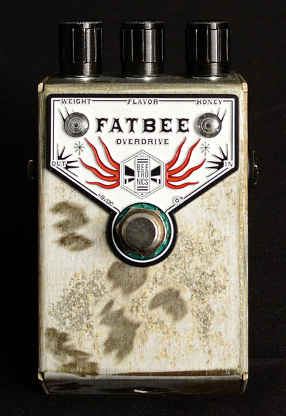 fat bee pedal Beetronics Fatbee Overdrive Limited Edition Guitar Effects Pedal