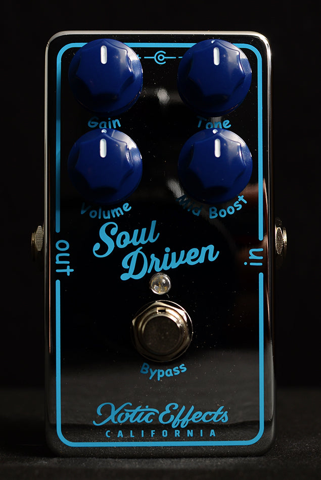 Xotic Soul Driven Overdrive Effects Pedal | Xotic Guitar Pedal