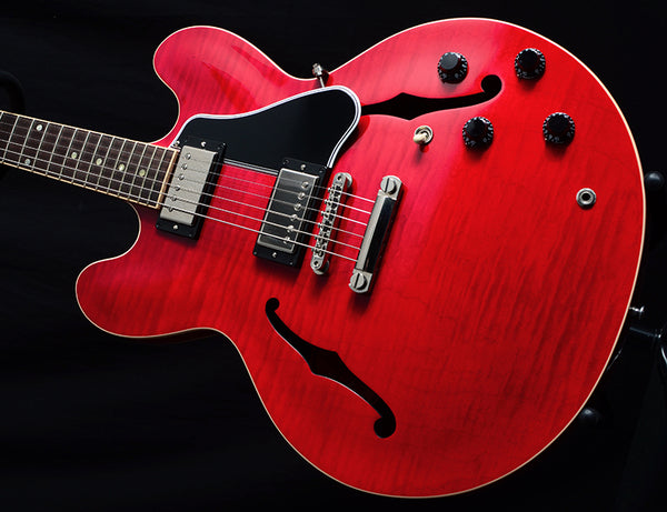 Used Gibson ES-335 Dot Figured Top Cherry-Brian's Guitars