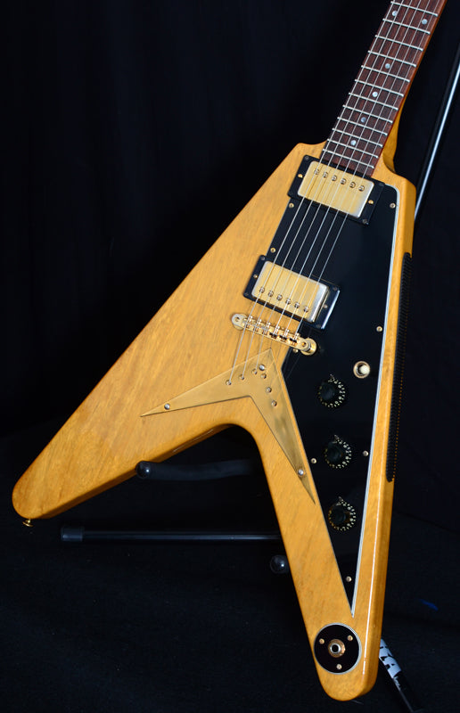 Used 1982 Gibson '58 Reissue Flying V Korina-Brian's Guitars