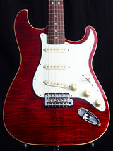 Fender Aerodyne Classic Strat Crimson Red Transparent-Brian's Guitars