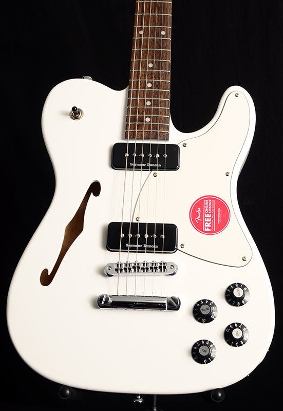 Fender Jim Adkins JA-90 Telecaster Thinline White-Brian's Guitars