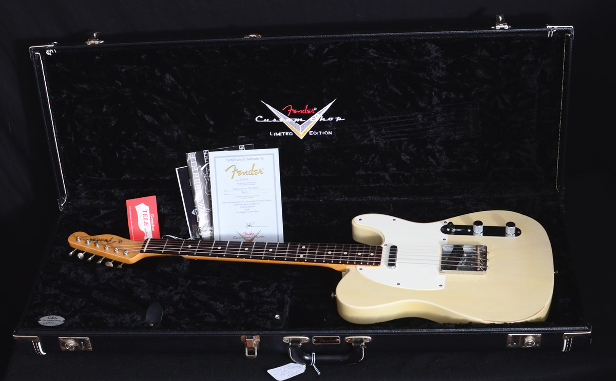 Used Fender Custom Shop '59 Telecaster Relic Faded Vintage Blonde