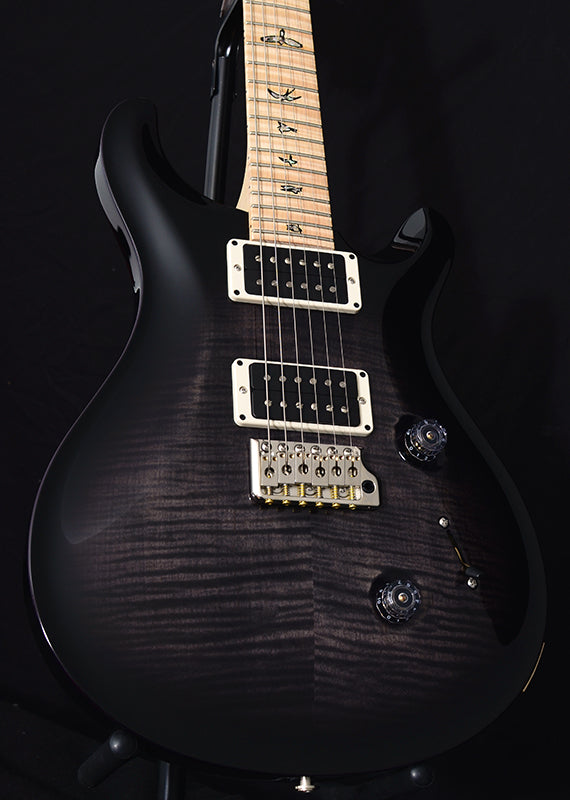 Paul Reed Smith Custom 24 Maple Neck Charcoal Smokeburst-Brian's Guitars