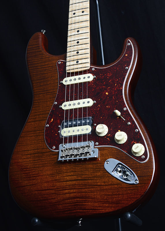 Fender Rarities Flame Maple Top Stratocaster Golden Brown-Brian's Guitars