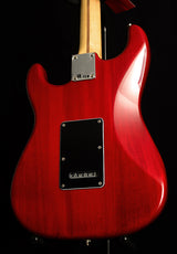 Fender FSR Mahogany Blacktop Stratocaster Transparent Crimson Red-Electric Guitars-Brian's Guitars