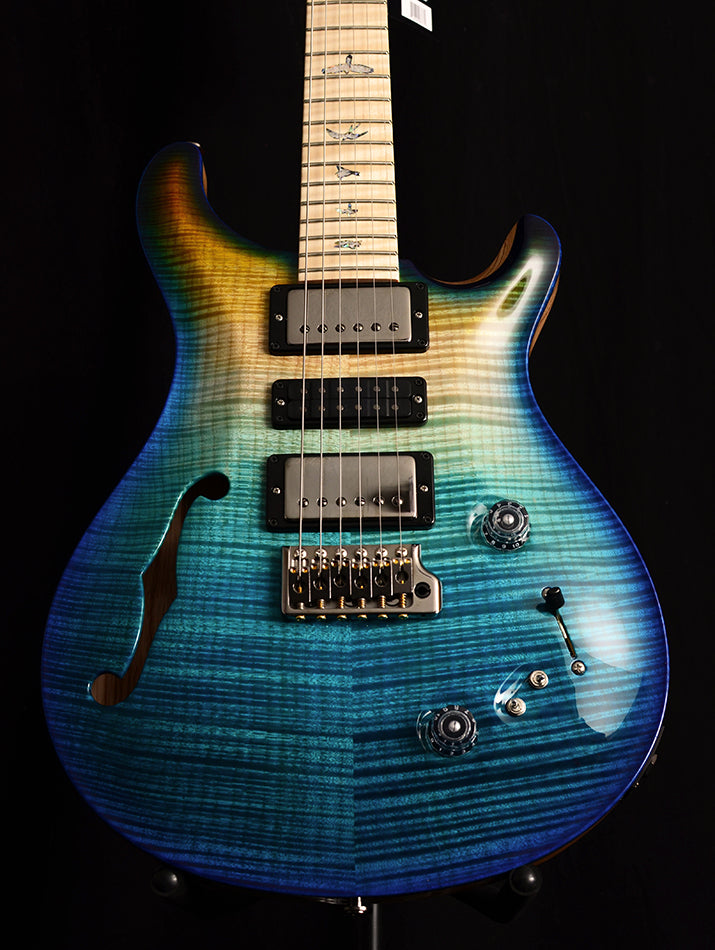 Paul Reed Smith Wood Library Artist Special Semi-Hollow Brian's Guitars 10th Anniversary Limited Beach Fade