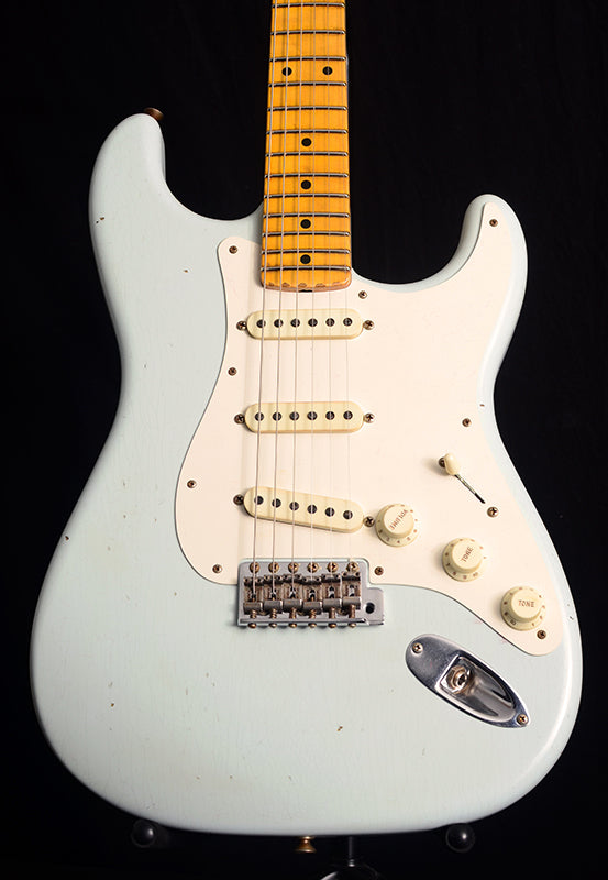 Fender Custom Shop Custom '50s Stratocaster NAMM 2020 Faded Sonic Blue-Brian's Guitars