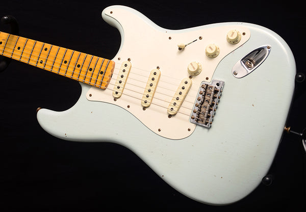 Fender Custom Shop Custom '50s Stratocaster NAMM 2020 Faded Sonic Blue-Brian's Guitars