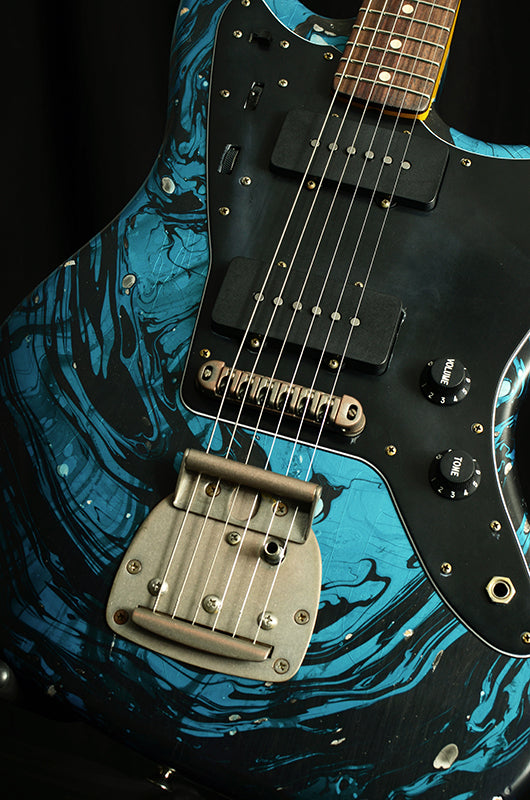 Nash JM-63 Blue Swirl-Electric Guitars-Brian's Guitars