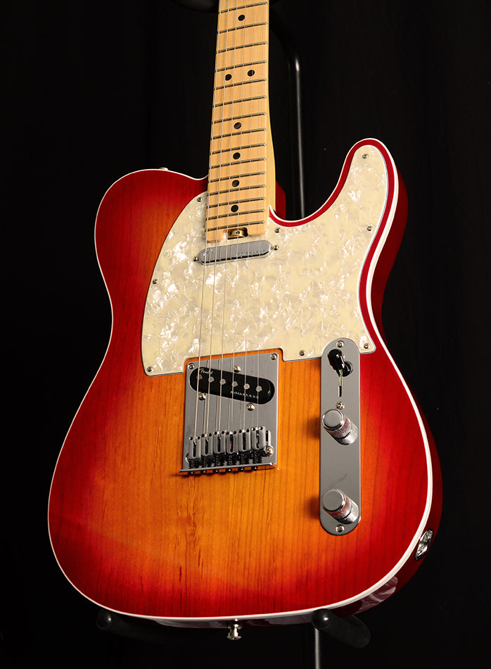 Used Fender American Elite Telecaster Aged Cherry Burst